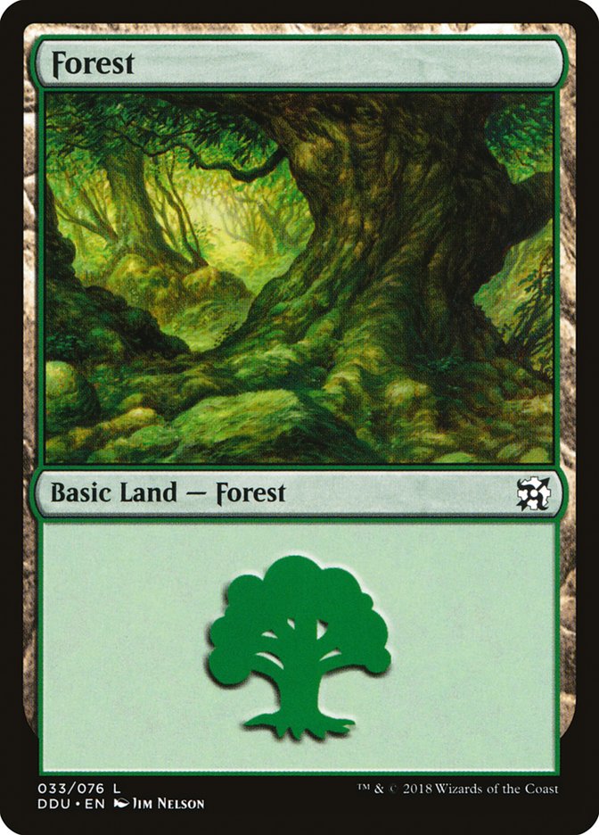 Forest (33) [Duel Decks: Elves vs. Inventors] - Magic: The Gathering - Card Brawlers | Quebec | Canada |