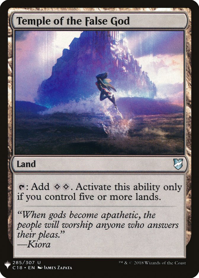 Temple of the False God [Mystery Booster] - Magic: The Gathering - Card Brawlers | Quebec | Canada |