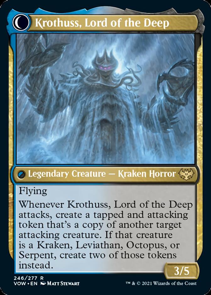 Runo Stromkirk // Krothuss, Lord of the Deep [Innistrad: Crimson Vow] - Magic: The Gathering - Card Brawlers | Quebec | Canada |