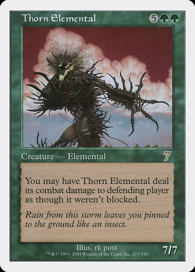 Thorn Elemental [Seventh Edition] - Magic: The Gathering - Card Brawlers | Quebec | Canada |