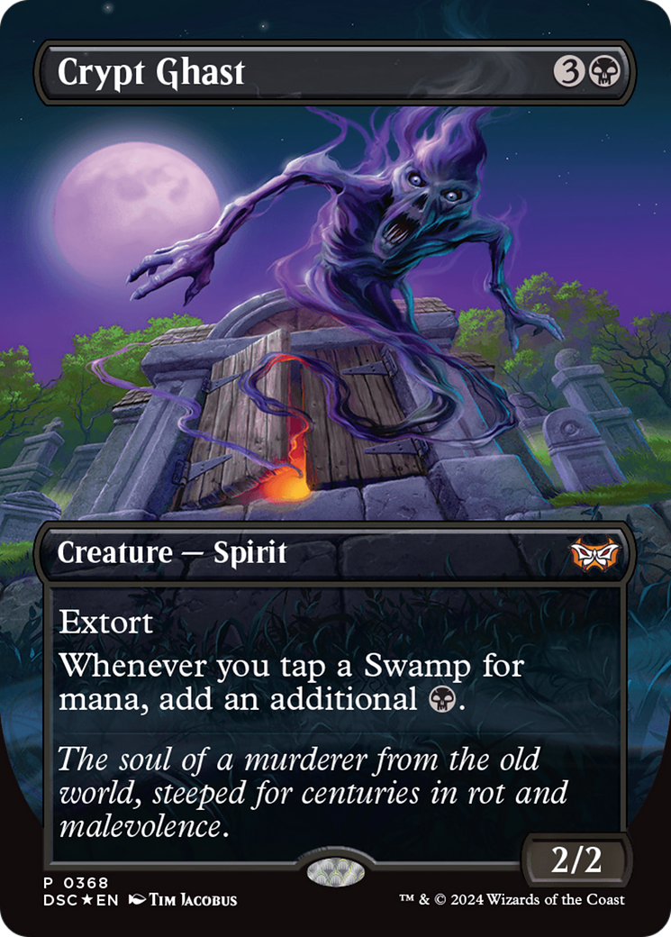 Crypt Ghast (Borderless) [Duskmourn: House of Horror Commander] - Magic: The Gathering - Card Brawlers | Quebec | Canada |