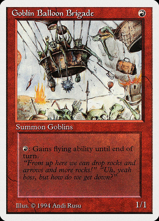 Goblin Balloon Brigade [Summer Magic / Edgar] - Magic: The Gathering - Card Brawlers | Quebec | Canada |