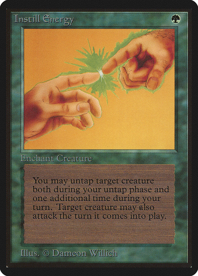Instill Energy [Beta Edition] - Magic: The Gathering - Card Brawlers | Quebec | Canada |