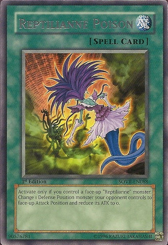Reptilianne Poison [SOVR-EN088] Rare - Yu-Gi-Oh! - Card Brawlers | Quebec | Canada |