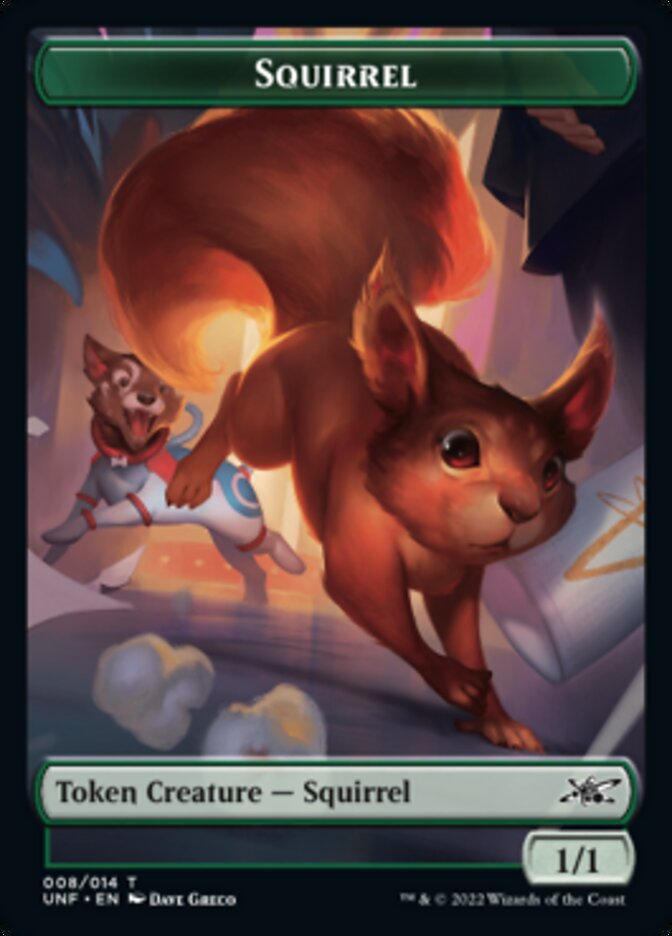 Squirrel Token [Unfinity Tokens] - Magic: The Gathering - Card Brawlers | Quebec | Canada |
