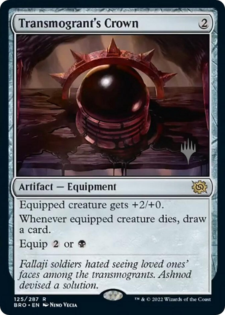 Transmogrant's Crown (Promo Pack) [The Brothers' War Promos] - Magic: The Gathering - Card Brawlers | Quebec | Canada |