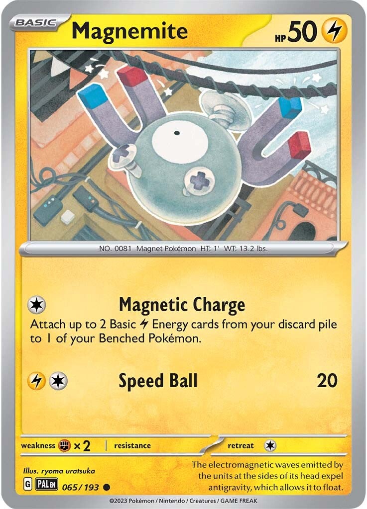 Magnemite (065/193) [Scarlet & Violet: Paldea Evolved] - Pokémon - Card Brawlers | Quebec | Canada |