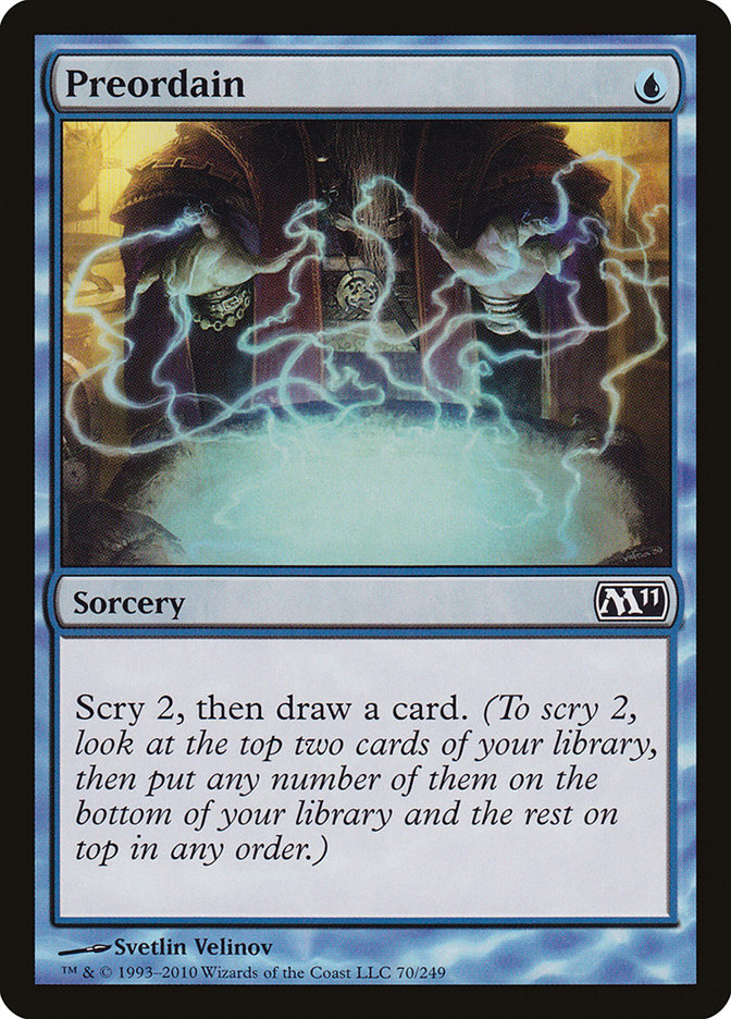 Preordain [Magic 2011] - Magic: The Gathering - Card Brawlers | Quebec | Canada |