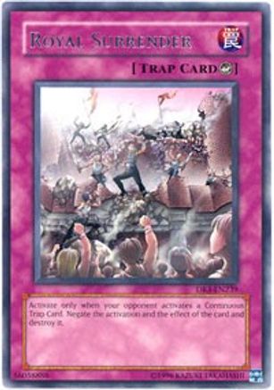 Royal Surrender [DR3-EN239] Rare - Yu-Gi-Oh! - Card Brawlers | Quebec | Canada |