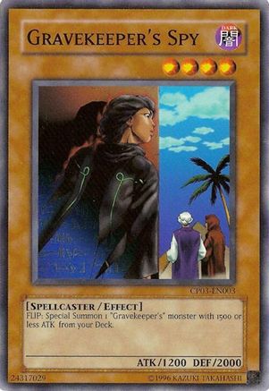 Gravekeeper's Spy [CP03-EN003] Super Rare - Yu-Gi-Oh! - Card Brawlers | Quebec | Canada |