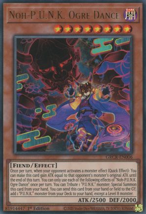 Noh-P.U.N.K. Ogre Dance [GRCR-EN006] Ultra Rare - Yu-Gi-Oh! - Card Brawlers | Quebec | Canada |