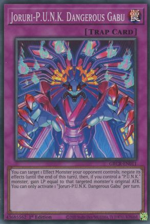Joruri-P.U.N.K. Dangerous Gabu [GRCR-EN011] Super Rare - Yu-Gi-Oh! - Card Brawlers | Quebec | Canada |