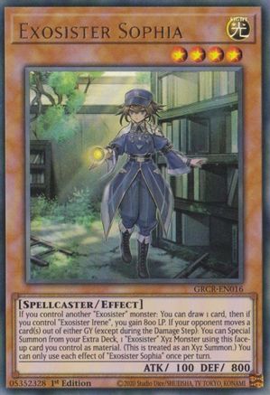 Exosister Sophia [GRCR-EN016] Ultra Rare - Yu-Gi-Oh! - Card Brawlers | Quebec | Canada |