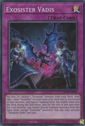 Exosister Vadis [GRCR-EN024] Super Rare - Yu-Gi-Oh! - Card Brawlers | Quebec | Canada |