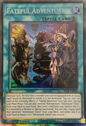 Fateful Adventure [GRCR-EN029] Collector's Rare - Yu-Gi-Oh! - Card Brawlers | Quebec | Canada |