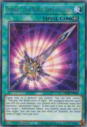 Dunnell, the Noble Arms of Light [GRCR-EN030] Rare - Yu-Gi-Oh! - Card Brawlers | Quebec | Canada |