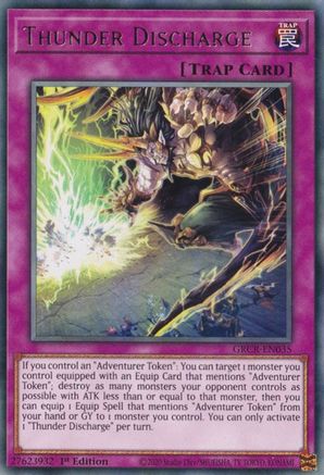 Thunder Discharge [GRCR-EN035] Rare - Yu-Gi-Oh! - Card Brawlers | Quebec | Canada |