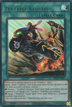 Zektrike Kou-ou [GRCR-EN037] Ultra Rare - Yu-Gi-Oh! - Card Brawlers | Quebec | Canada |