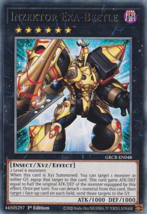 Inzektor Exa-Beetle [GRCR-EN048] Rare - Yu-Gi-Oh! - Card Brawlers | Quebec | Canada |