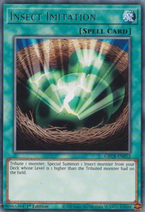 Insect Imitation [GRCR-EN052] Rare - Yu-Gi-Oh! - Card Brawlers | Quebec | Canada |