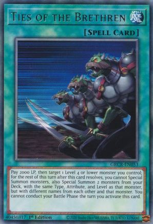 Ties of the Brethren [GRCR-EN053] Rare