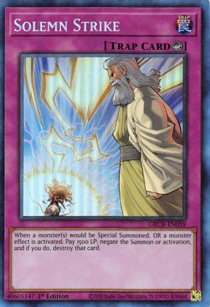 Solemn Strike [GRCR-EN059] Collector's Rare - Yu-Gi-Oh! - Card Brawlers | Quebec | Canada |