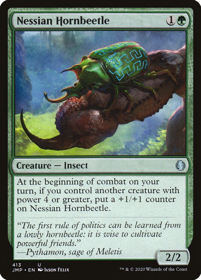 Nessian Hornbeetle [Jumpstart] - Magic: The Gathering - Card Brawlers | Quebec | Canada |