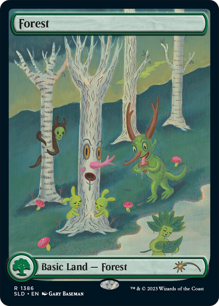 Forest (1386) [Secret Lair Drop Series] - Magic: The Gathering - Card Brawlers | Quebec | Canada |