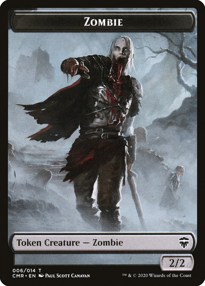 Spirit // Zombie Double-Sided Token [Commander Legends Tokens] - Magic: The Gathering - Card Brawlers | Quebec | Canada |
