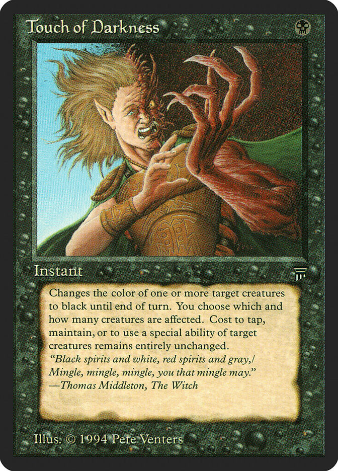 Touch of Darkness [Legends] - Magic: The Gathering - Card Brawlers | Quebec | Canada |