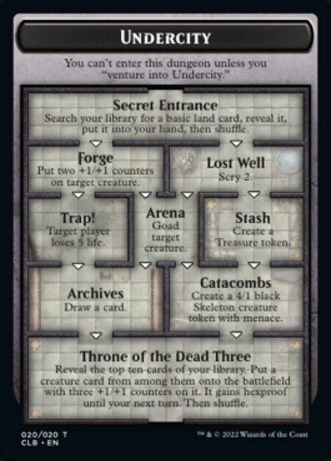Undercity (Oversized) [Oversize Cards] - Magic: The Gathering - Card Brawlers | Quebec | Canada |