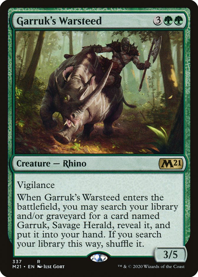 Garruk's Warsteed [Core Set 2021] - Magic: The Gathering - Card Brawlers | Quebec | Canada |