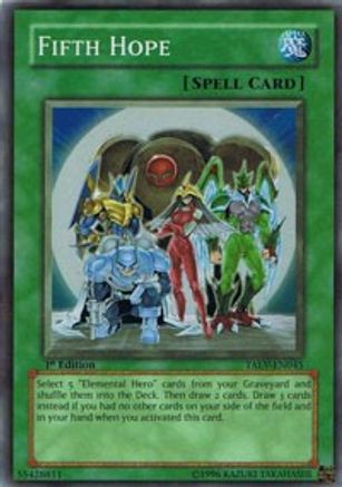 Fifth Hope [TAEV-EN045] Super Rare - Yu-Gi-Oh! - Card Brawlers | Quebec | Canada |