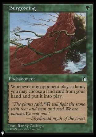 Burgeoning [The List] - Magic: The Gathering - Card Brawlers | Quebec | Canada |