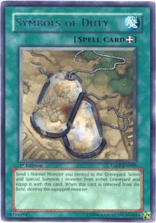 Symbols of Duty [TAEV-EN060] Rare - Yu-Gi-Oh! - Card Brawlers | Quebec | Canada |