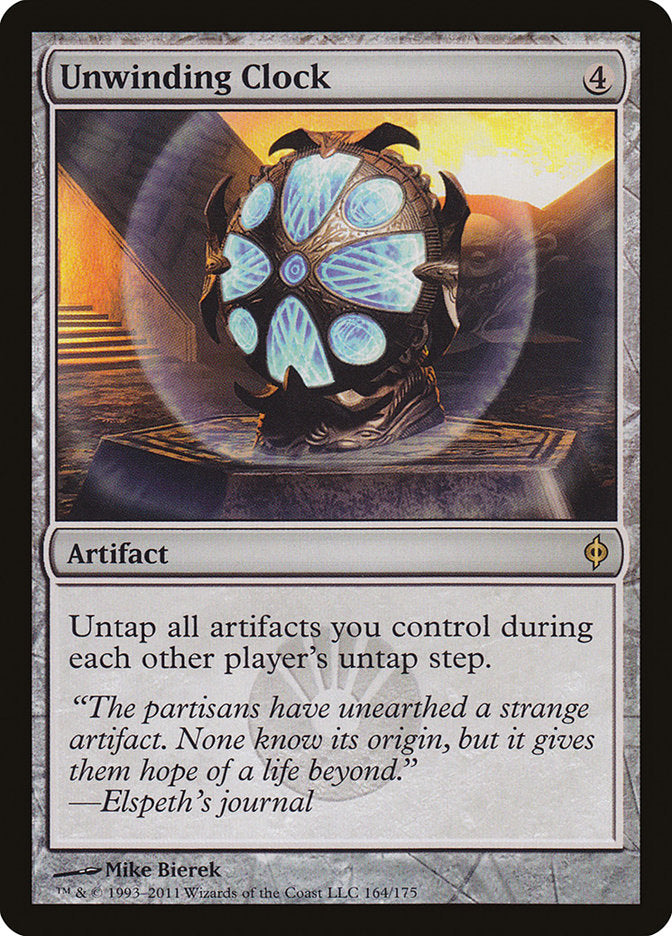 Unwinding Clock [New Phyrexia] - Magic: The Gathering - Card Brawlers | Quebec | Canada |