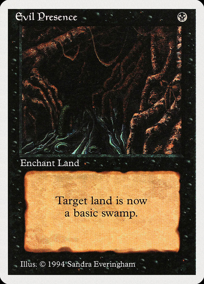 Evil Presence [Summer Magic / Edgar] - Magic: The Gathering - Card Brawlers | Quebec | Canada |