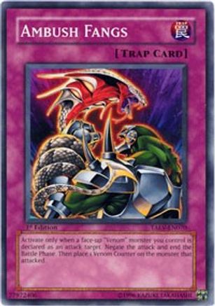 Ambush Fangs [TAEV-EN070] Common - Yu-Gi-Oh! - Card Brawlers | Quebec | Canada |