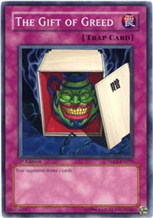 The Gift of Greed [TAEV-EN079] Common - Yu-Gi-Oh! - Card Brawlers | Quebec | Canada |