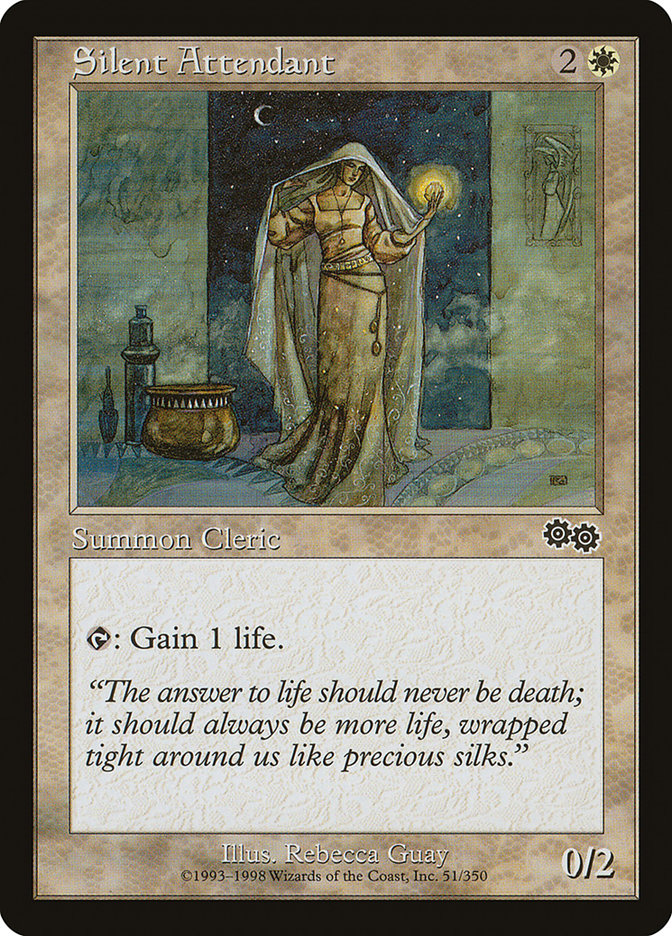 Silent Attendant [Urza's Saga] - Magic: The Gathering - Card Brawlers | Quebec | Canada |