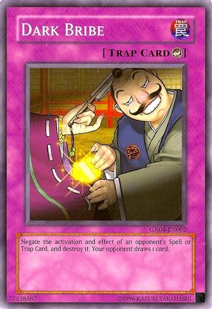 Dark Bribe [GX04-EN002] Super Rare - Yu-Gi-Oh! Video Game Promotional Cards - Card Brawlers | Quebec | Canada |