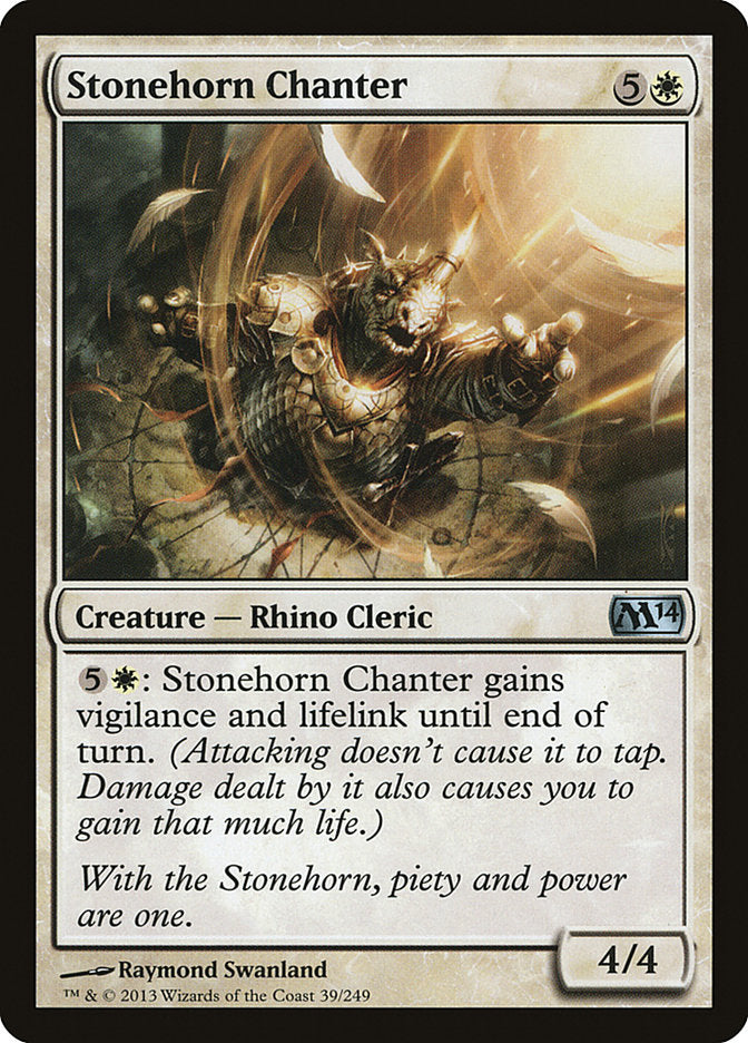 Stonehorn Chanter [Magic 2014] - Magic: The Gathering - Card Brawlers | Quebec | Canada |