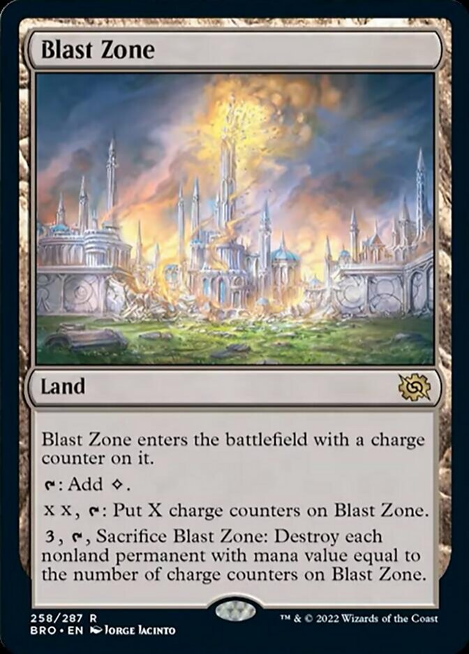 Blast Zone [The Brothers' War] - Magic: The Gathering - Card Brawlers | Quebec | Canada |