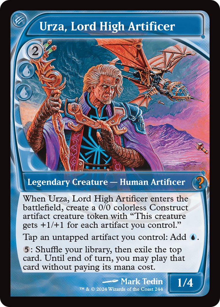 Urza, Lord High Artificer (Future Sight) [Mystery Booster 2] - Magic: The Gathering - Card Brawlers | Quebec | Canada |
