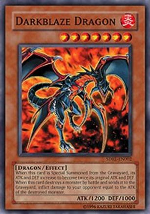 Darkblaze Dragon [SDRL-EN002] Common - Yu-Gi-Oh! - Card Brawlers | Quebec | Canada |