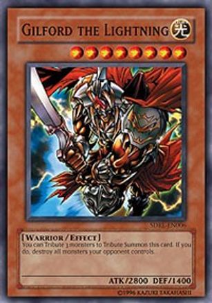 Gilford the Lightning [SDRL-EN006] Common - Yu-Gi-Oh! - Card Brawlers | Quebec | Canada |