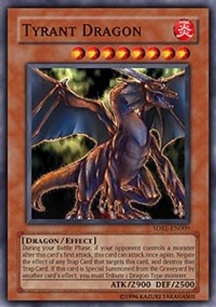 Tyrant Dragon [SDRL-EN009] Common - Yu-Gi-Oh! - Card Brawlers | Quebec | Canada |