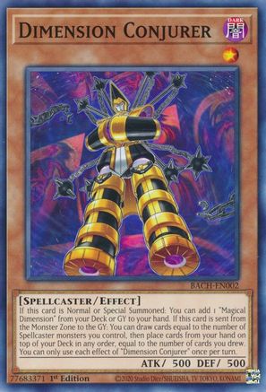 Dimension Conjurer [BACH-EN002] Common - Yu-Gi-Oh! - Card Brawlers | Quebec | Canada |