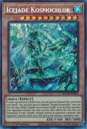 Icejade Kosmochlor [BACH-EN006] Secret Rare - Yu-Gi-Oh! - Card Brawlers | Quebec | Canada |