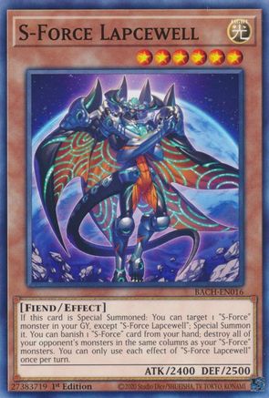 S-Force Lapcewell [BACH-EN016] Common - Yu-Gi-Oh! - Card Brawlers | Quebec | Canada |